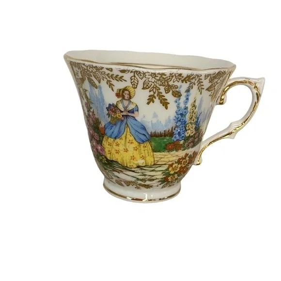 Vintage Colclough Bone China Teacup and Saucer, Pattern 6780 - Picture 4 of 13